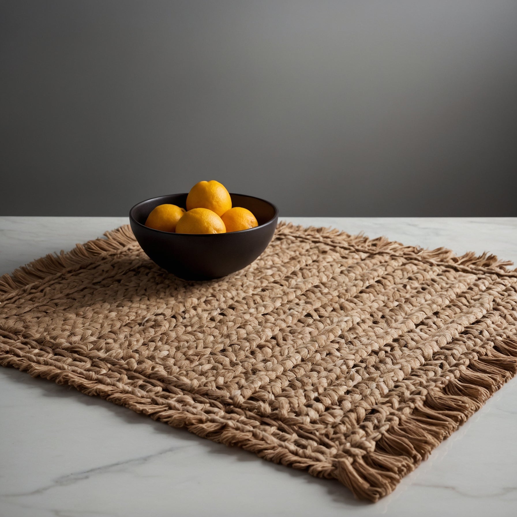 Camino de Mesa Rectangular Yute 180x30cm Varios Colores