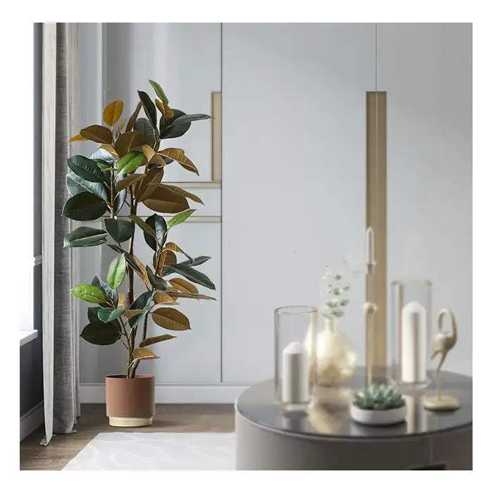 Planta Artificial Decorativa con Maceta para Hogar y Oficina