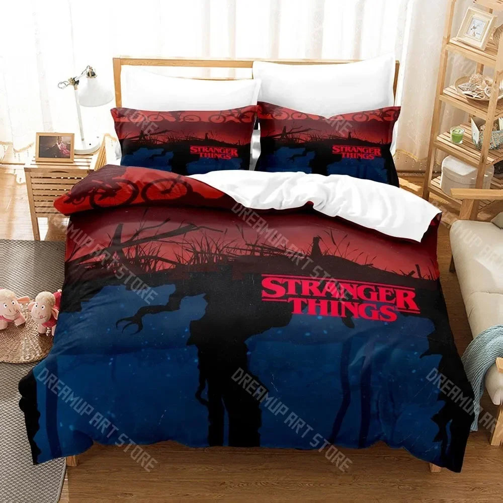 Juego de Cama Stranger Things Millie Bobby Brown 3D