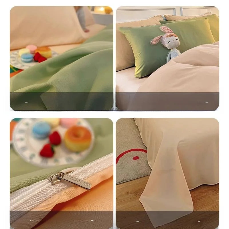 Juego de Ropa de Cama Algodón Frescura Verano 3 Piezas