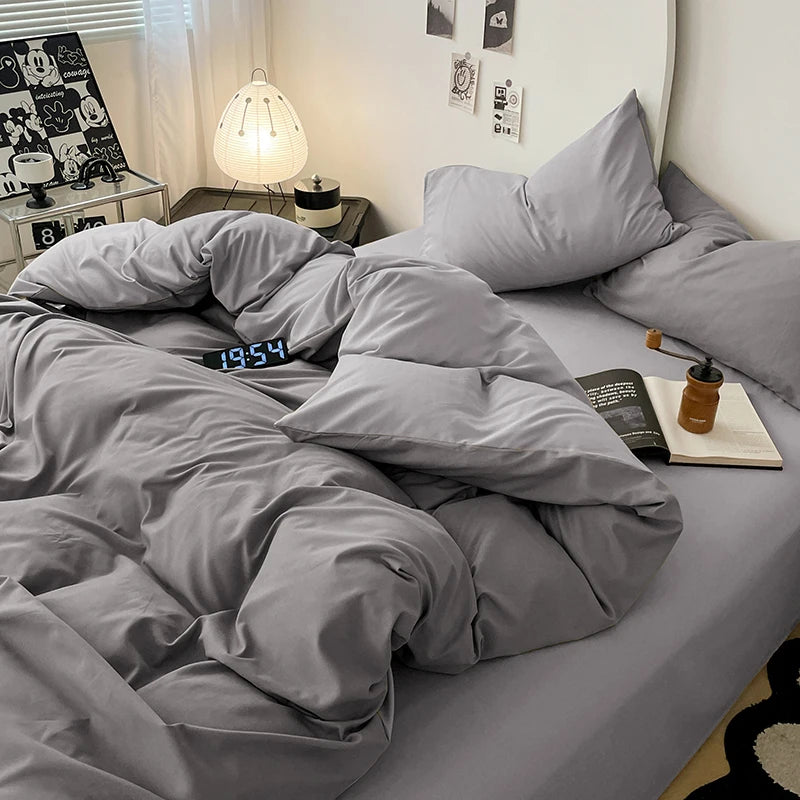 Juego de Ropa de Cama Algodón Frescura Verano 3 Piezas