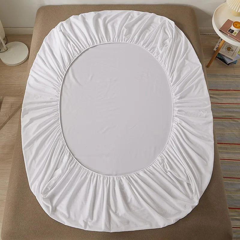 Sábana Bajera 100% Algodón con Elástico Todos los Tamaños