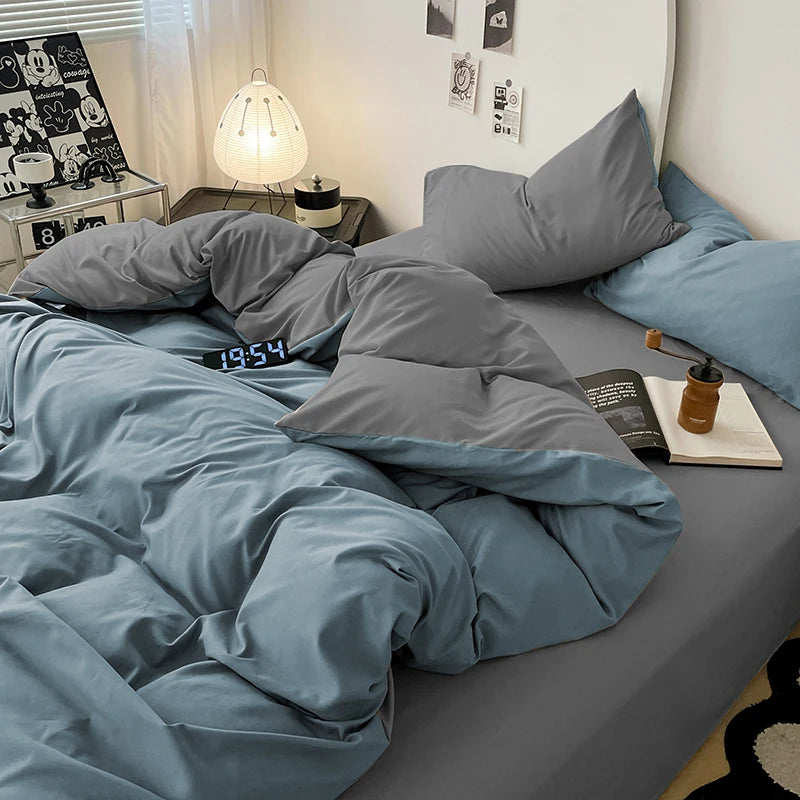 Juego de Ropa de Cama Algodón Frescura Verano 3 Piezas