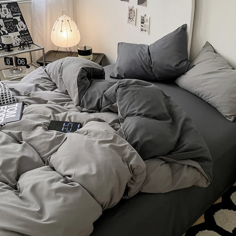 Juego de Ropa de Cama Algodón Frescura Verano 3 Piezas