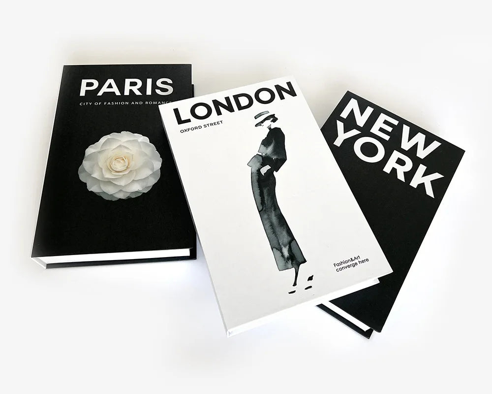 Set Libros Decorativos Falsos para Mesa de Centro