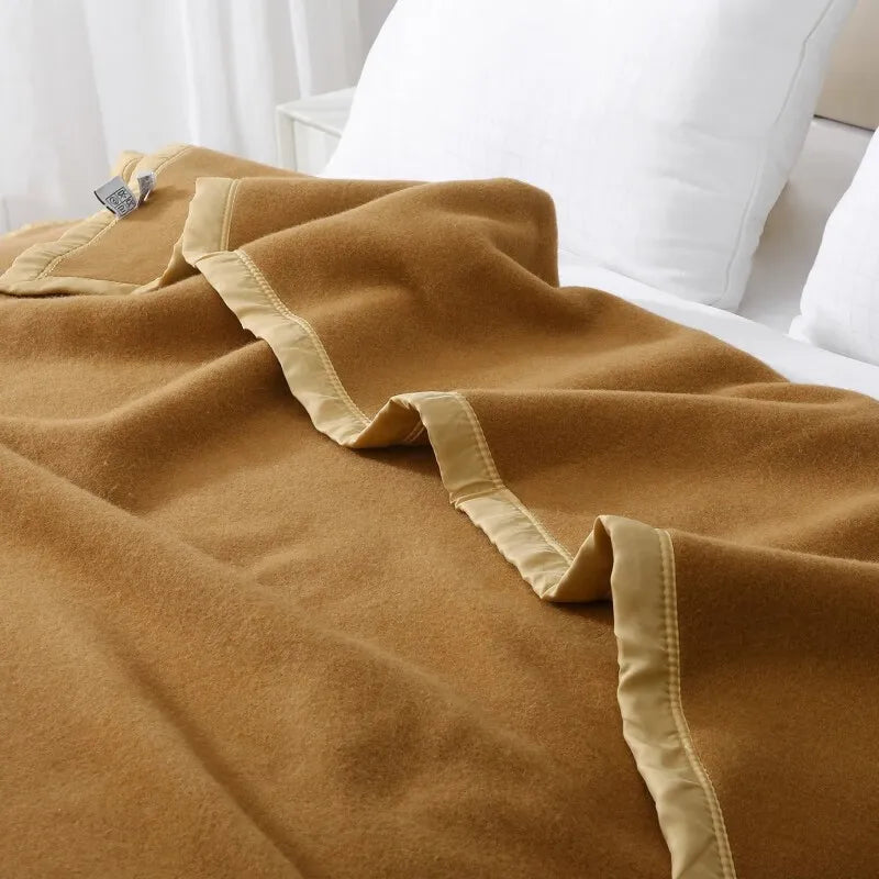 Manta Polar 100% Lana Cálida Invierno 1.5 a 2m