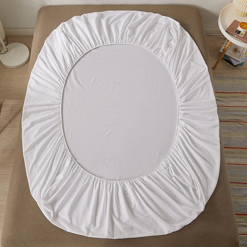 Sábana Bajera 100% Algodón con Elástico Todos los Tamaños