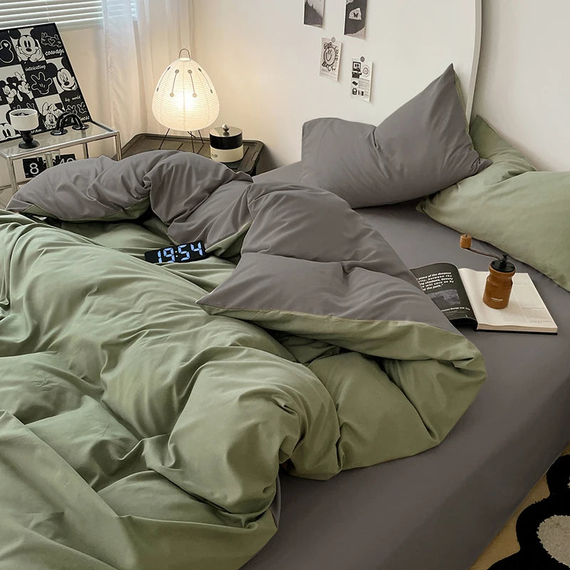 Juego de Ropa de Cama Algodón Frescura Verano 3 Piezas
