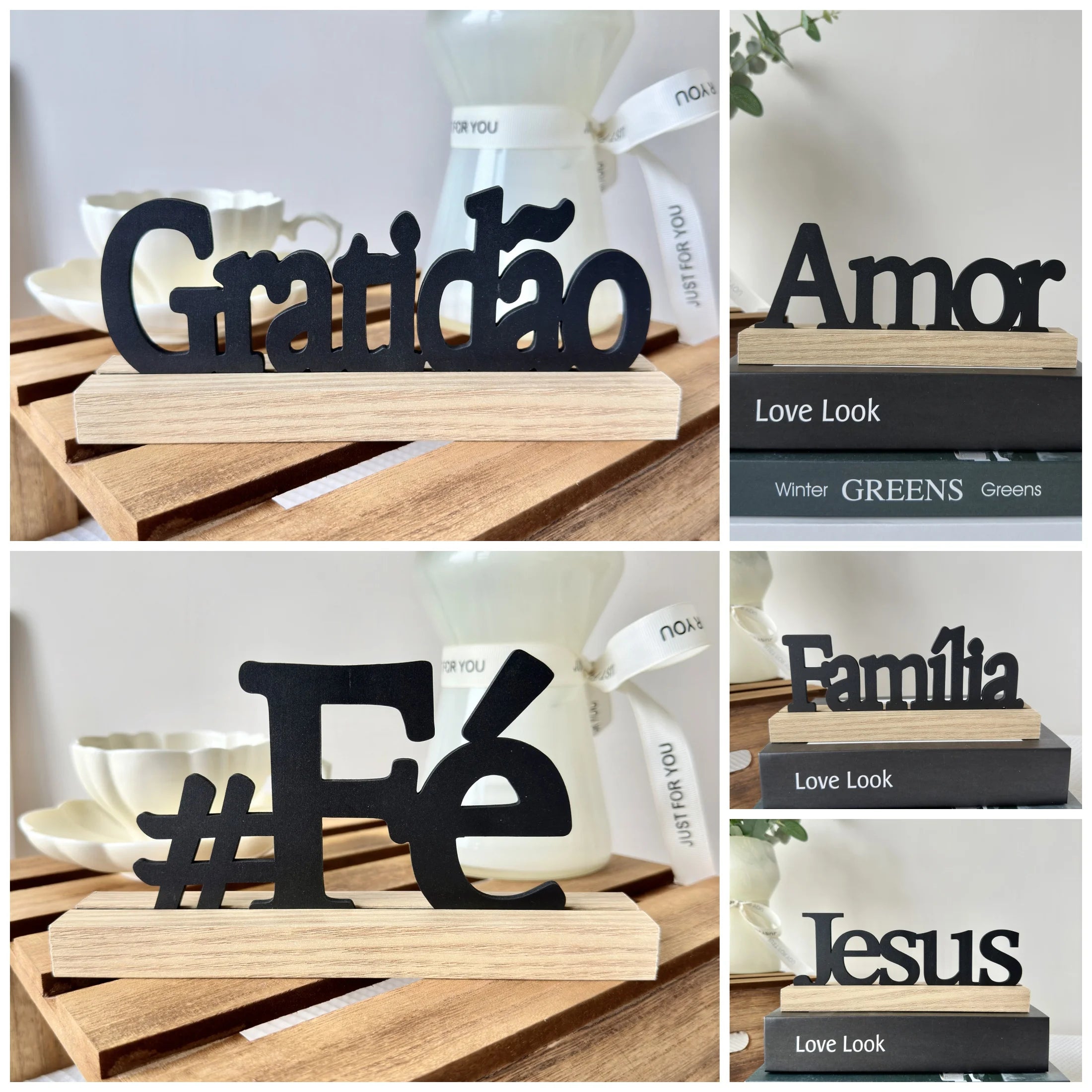 Decoración de Madera Estilo Rústico para Hogar