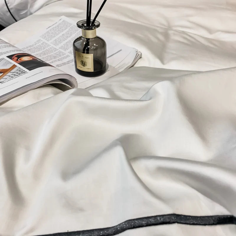 Juego de Ropa de Cama Lujo Algodón Egipcio 800 Hilos Hotelera