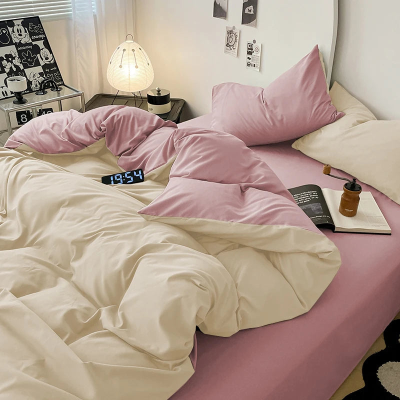 Juego de Ropa de Cama Algodón Frescura Verano 3 Piezas