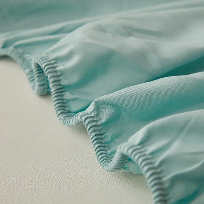 Sábana Bajera Ajustable Algodón 2 Plazas 140/160/200x200cm