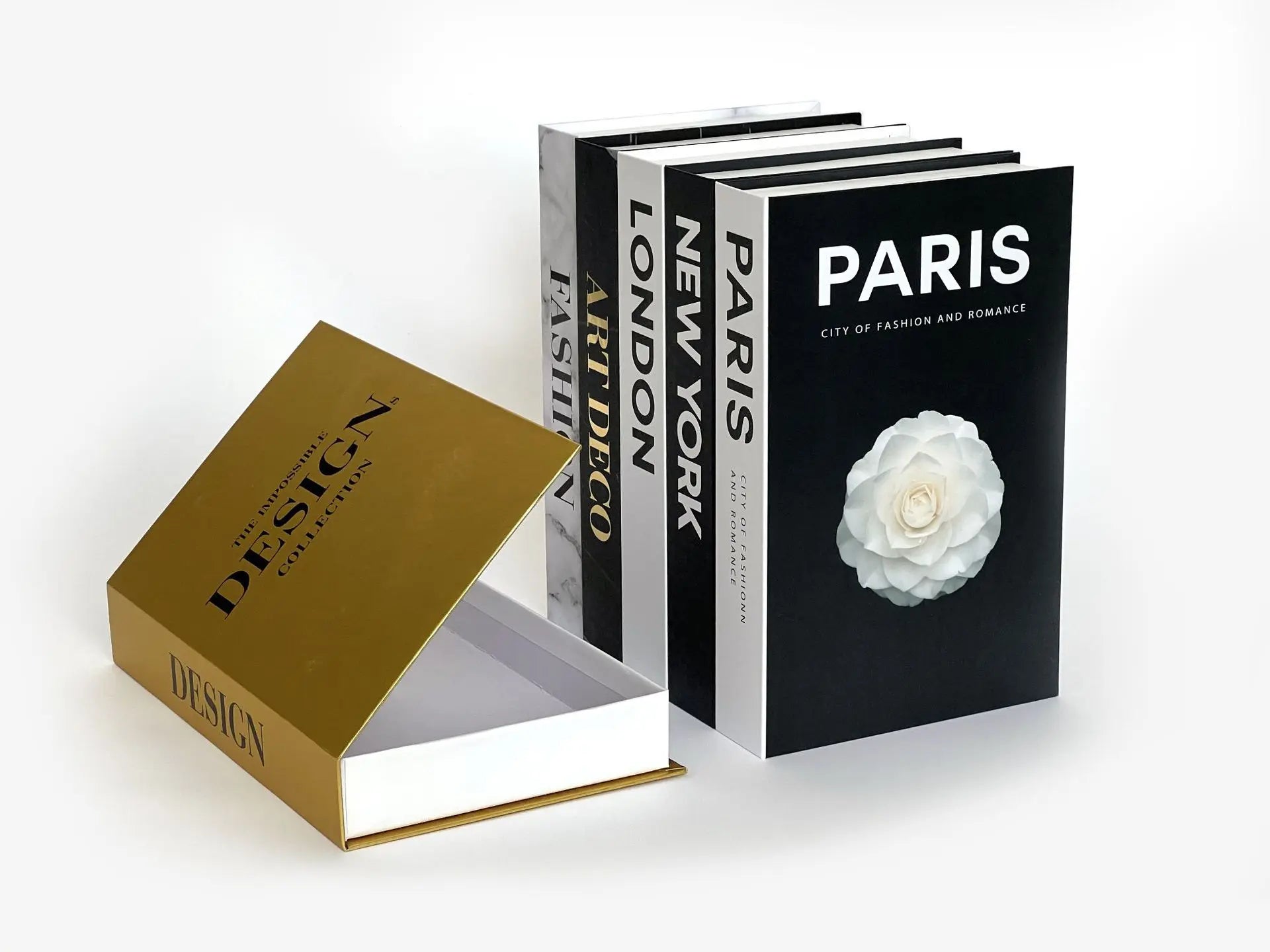 Set Libros Decorativos Falsos para Mesa de Centro
