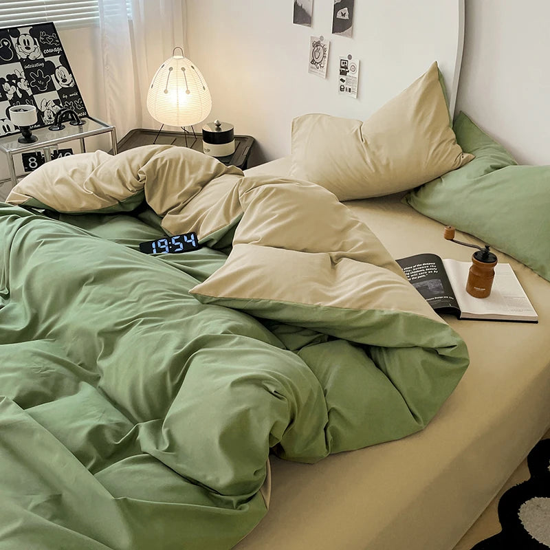 Juego de Ropa de Cama Algodón Frescura Verano 3 Piezas