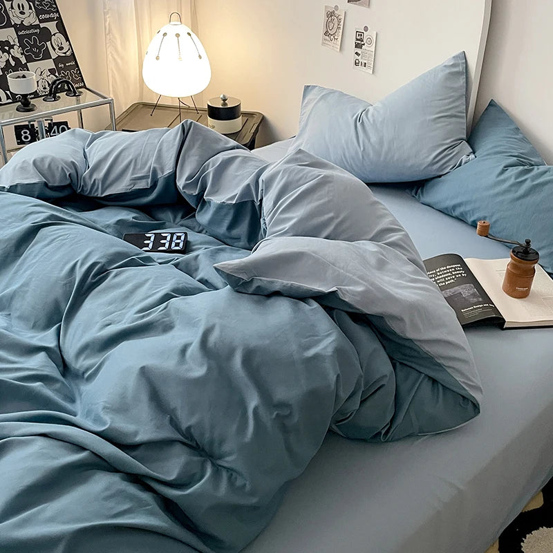 Juego de Ropa de Cama Algodón Frescura Verano 3 Piezas