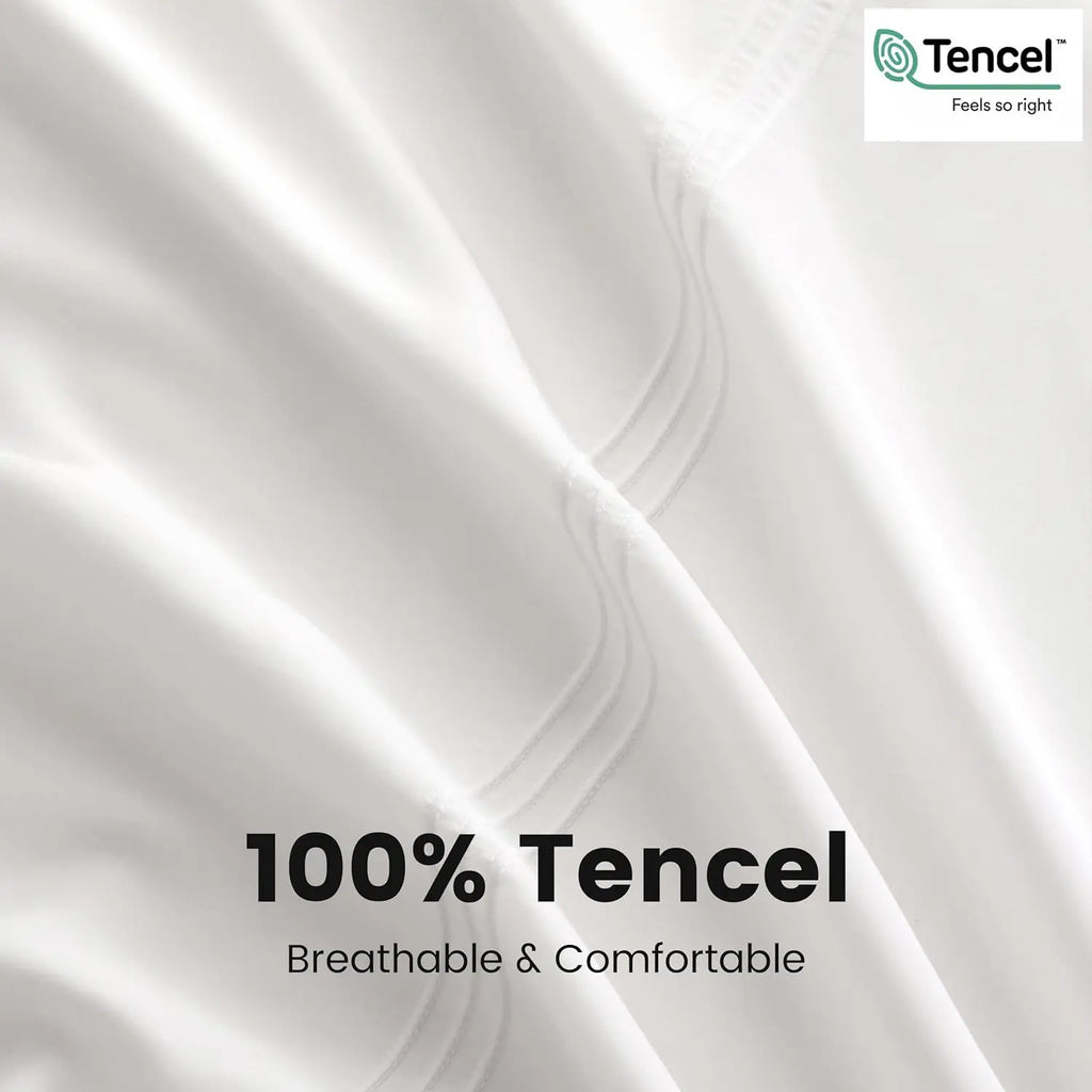 Juego de Funda Nórdica Lyocell Tencel Eucalipto Transpirable