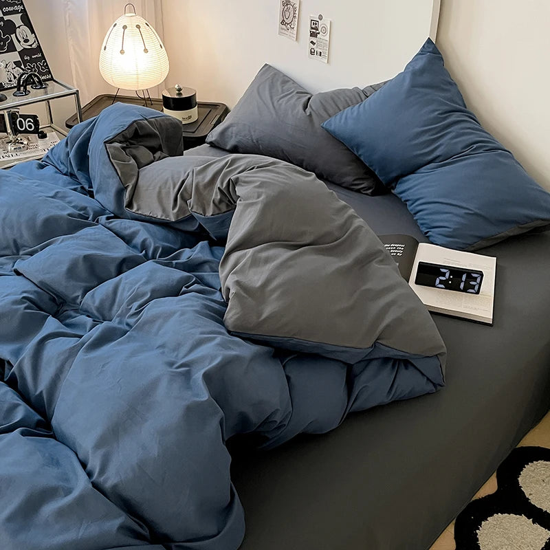 Juego de Ropa de Cama Algodón Frescura Verano 3 Piezas