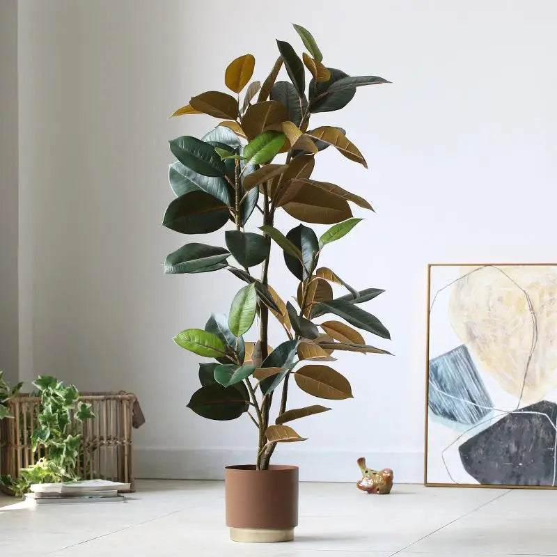 Planta Artificial Decorativa con Maceta para Hogar y Oficina