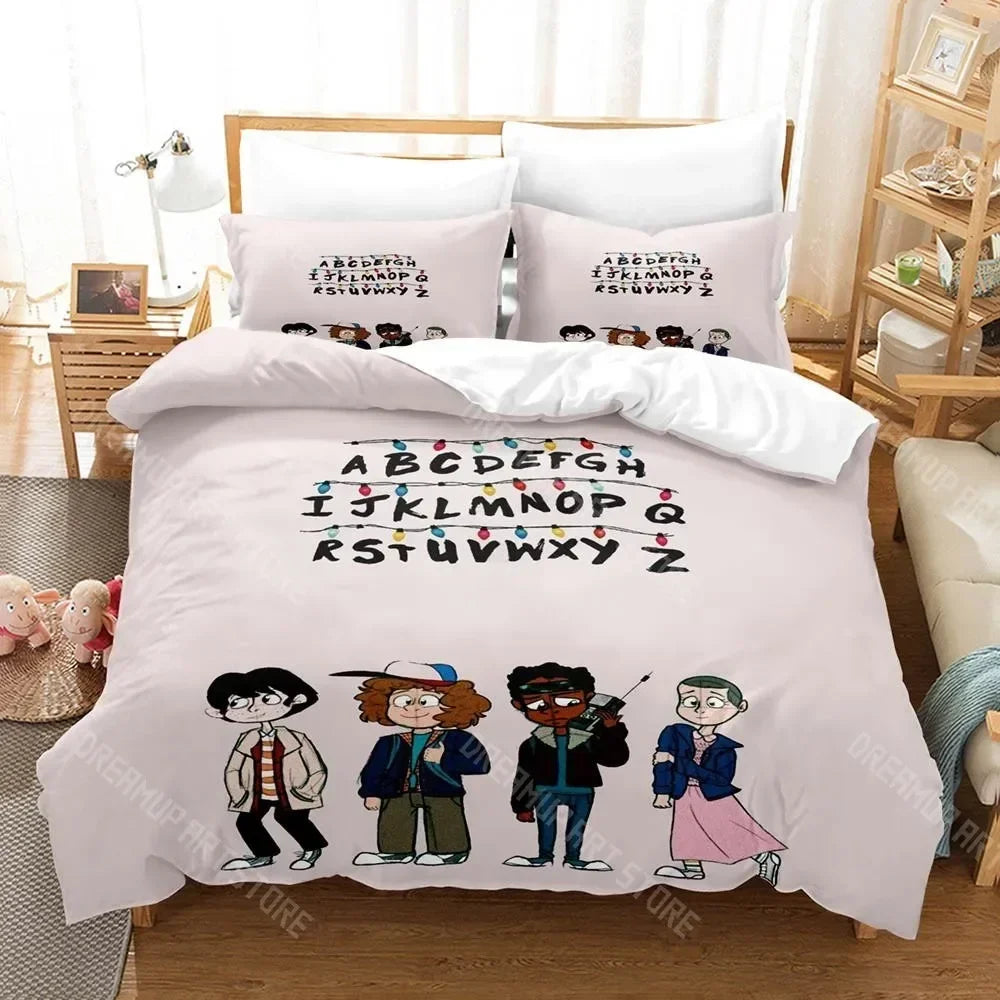 Juego de Cama Stranger Things Millie Bobby Brown 3D