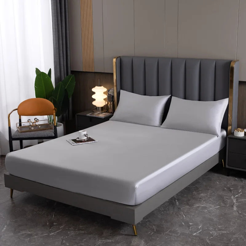 Sábana Bajera Seda de Morera 100% Natural 25cm Profundidad