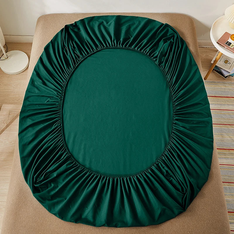 Sábana Bajera 100% Algodón con Elástico Todos los Tamaños