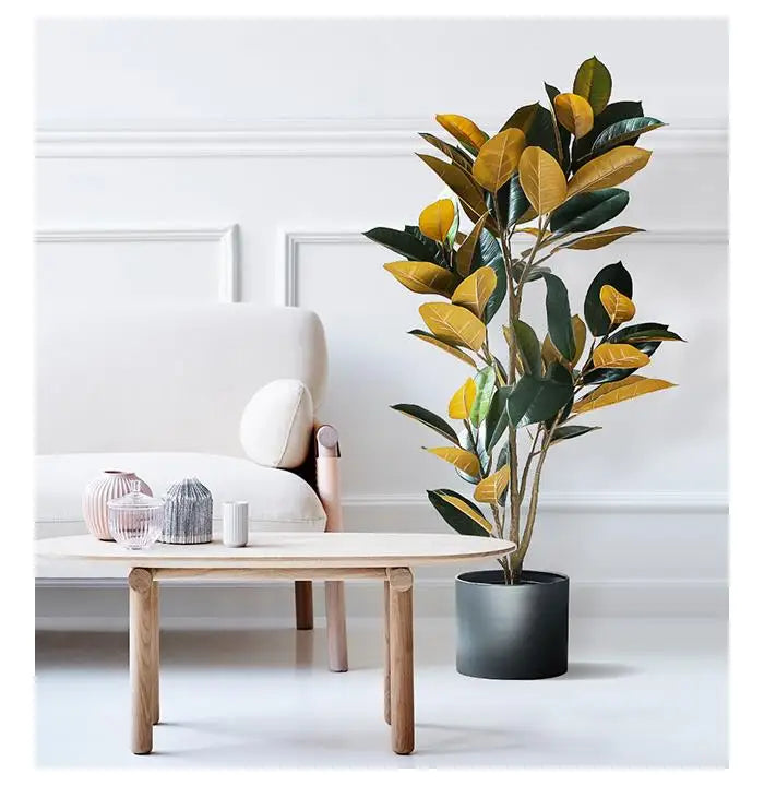 Planta Artificial Decorativa con Maceta para Hogar y Oficina